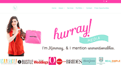 Desktop Screenshot of hurraymedia.com